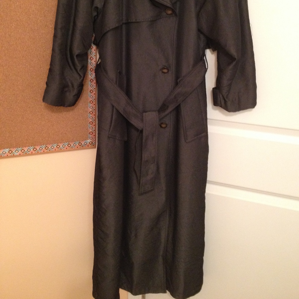 Lined Full Length Raincoat - image 5